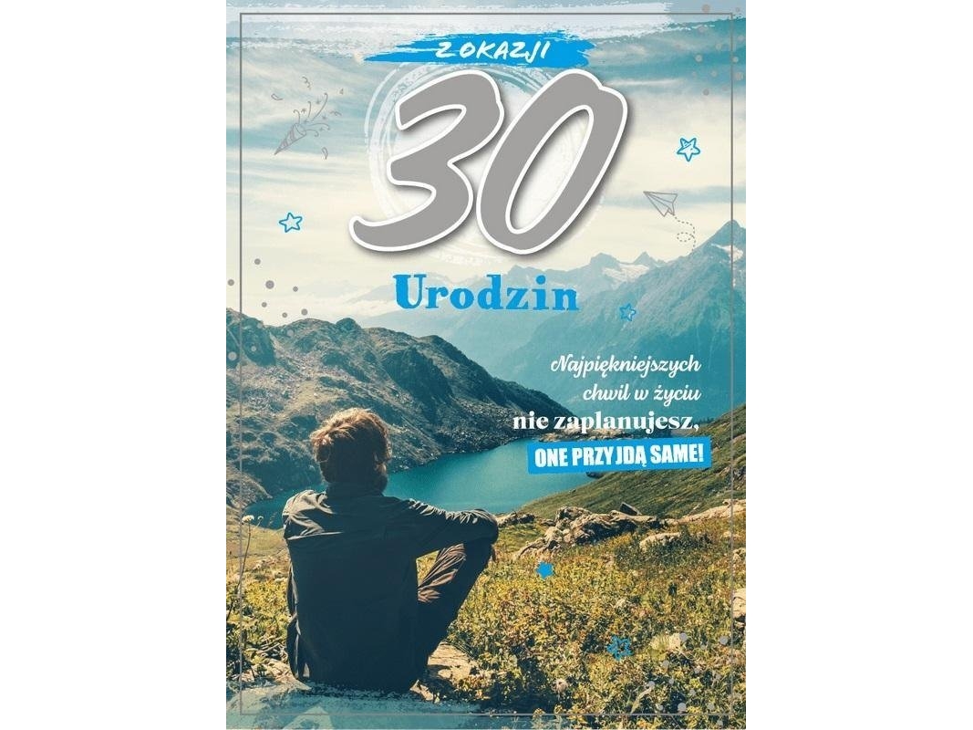 Fødselsdagskort 30