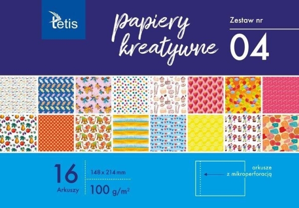 Kreative papirer A5/16K 4
