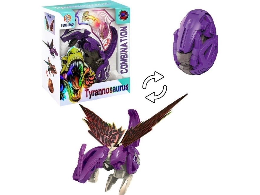 Tyrannosaurus 2-In-1 Dinosaurier-Ei