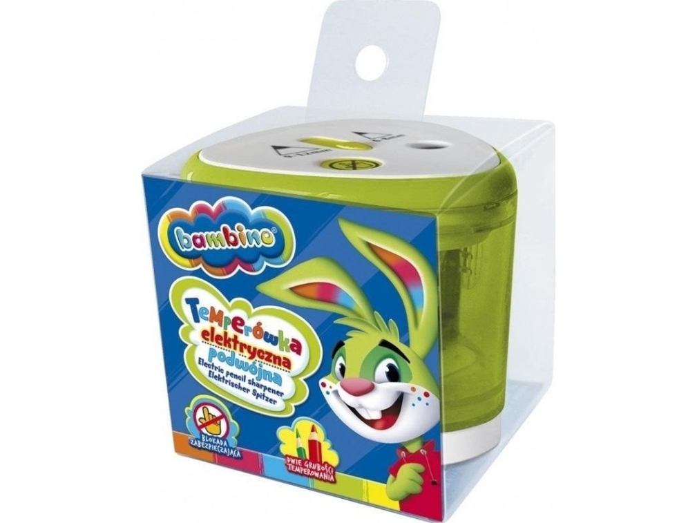 BAMBINO elektrisk blyertsladdare dubbelslip | Kontorsmaterial - Tejp & dispensrar - Tejp dispensrar | GameStuff