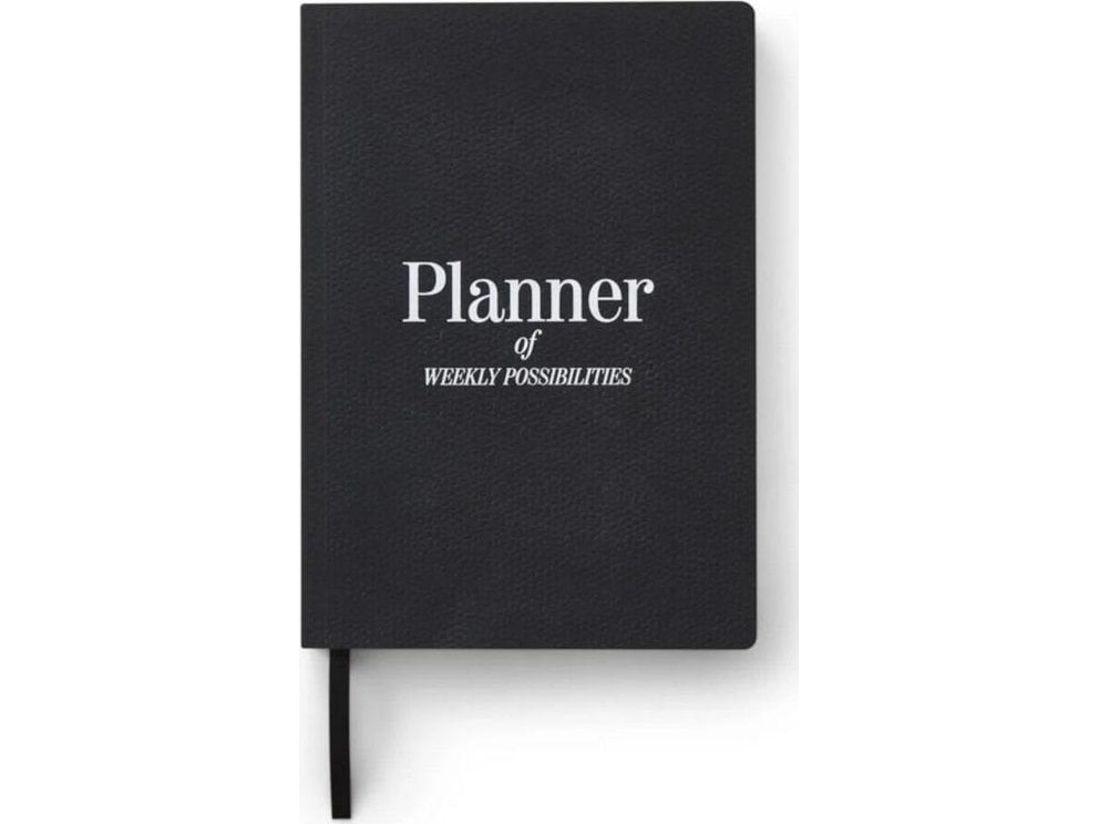 Viikkosuunnittelija musta |