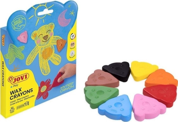 Nallekarhu värikyniä 8 väriä EDUKAMP