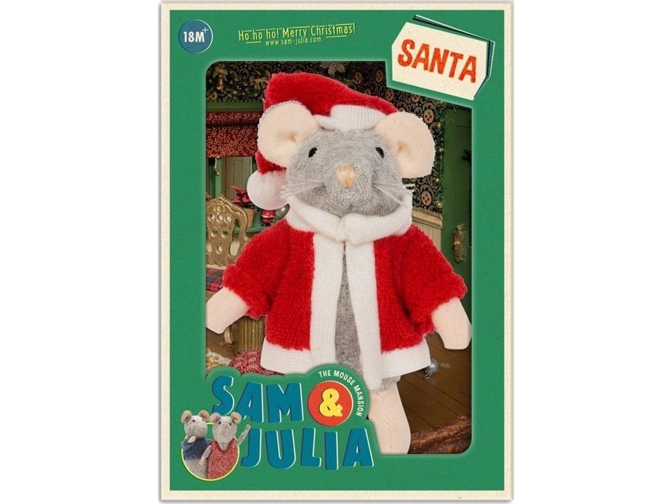 House Maskottchen Weihnachtsmann