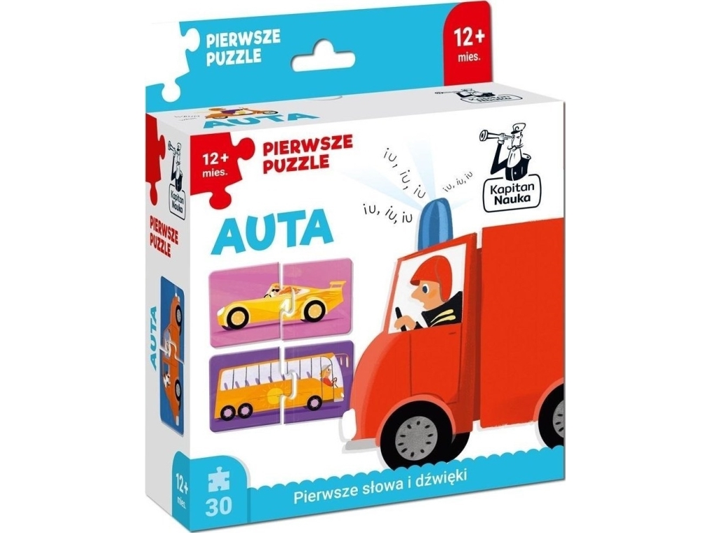 Captain Science: Cars: Die Ersten Puzzles