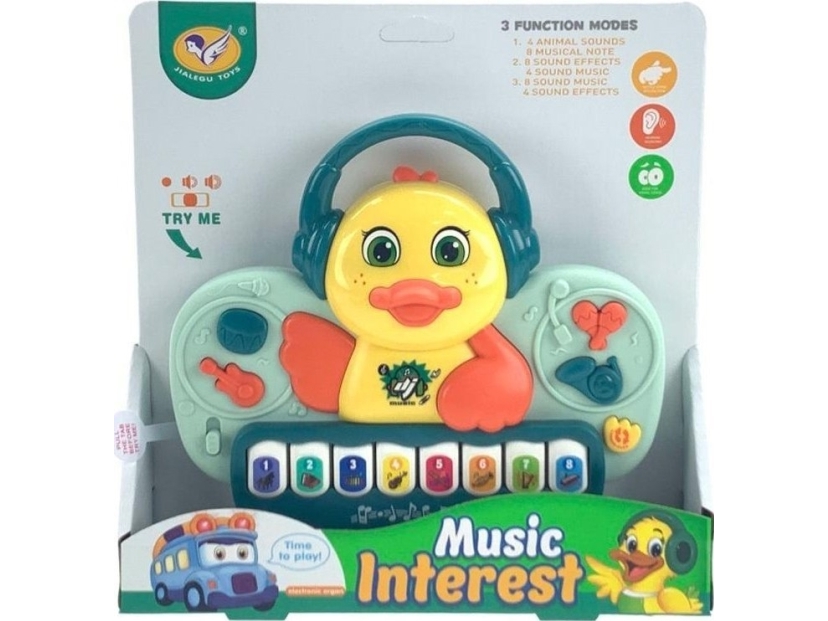 Anka DJ pipljud piano-leksak | Leksaker - Rollek - Musikleksaker | GameStuff