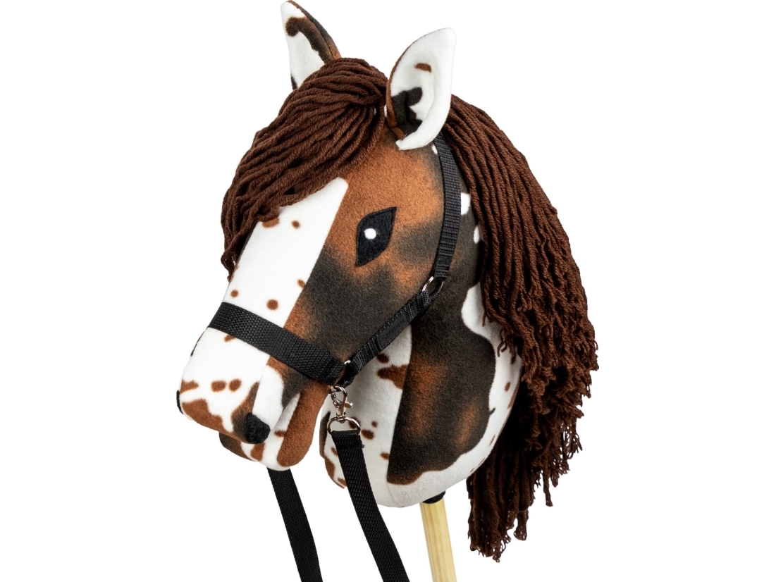 Hobby Horse Skippi. Rødbrun Hest På Pind