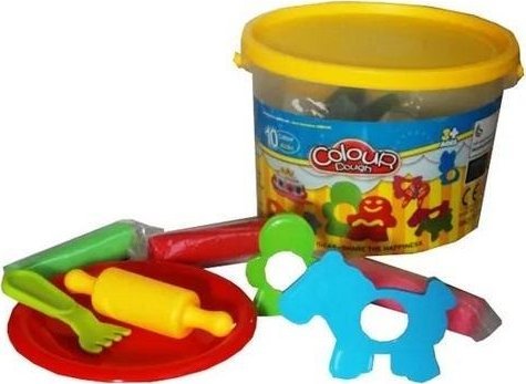Kunststoffmasse Mit Zubehör 10 Farben Mix