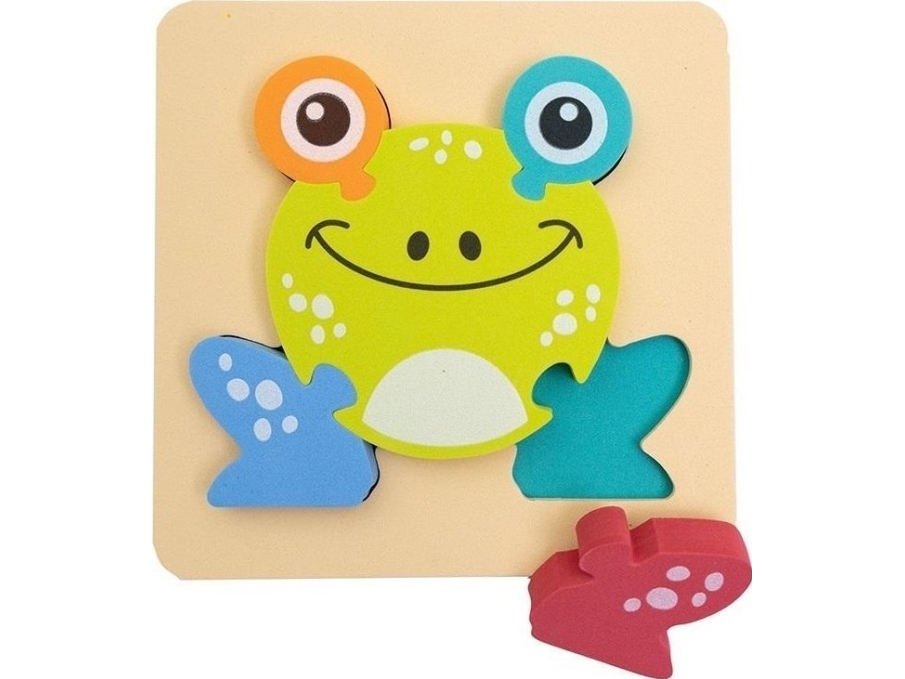 Schaumstoff-Puzzle Frosch 23455