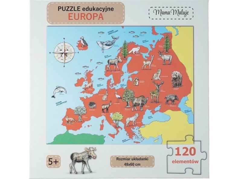 Bildungspuzzle Europa 120El