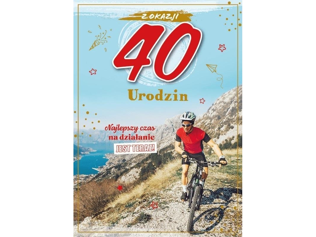 40-Års Fødselsdagskort