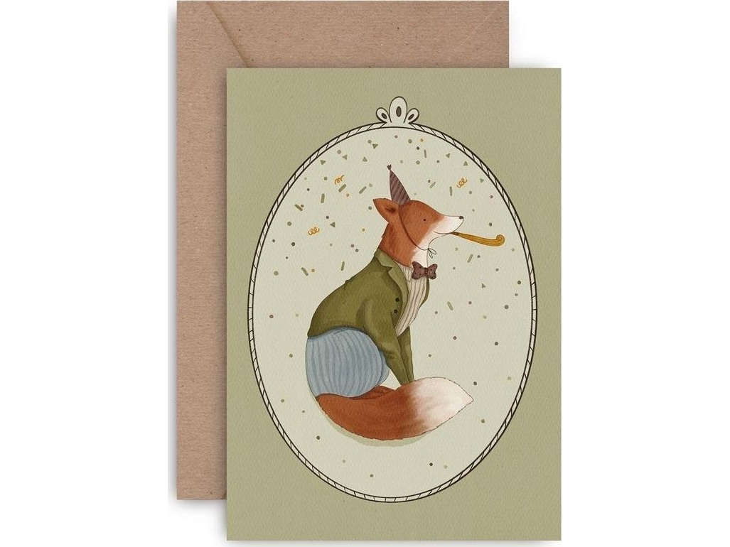 Geburtstagskarte Alles Gute Zum Geburtstag Fuchs