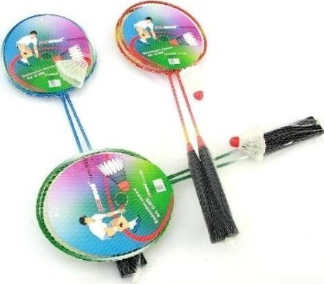 Badminton metal set in net G-906