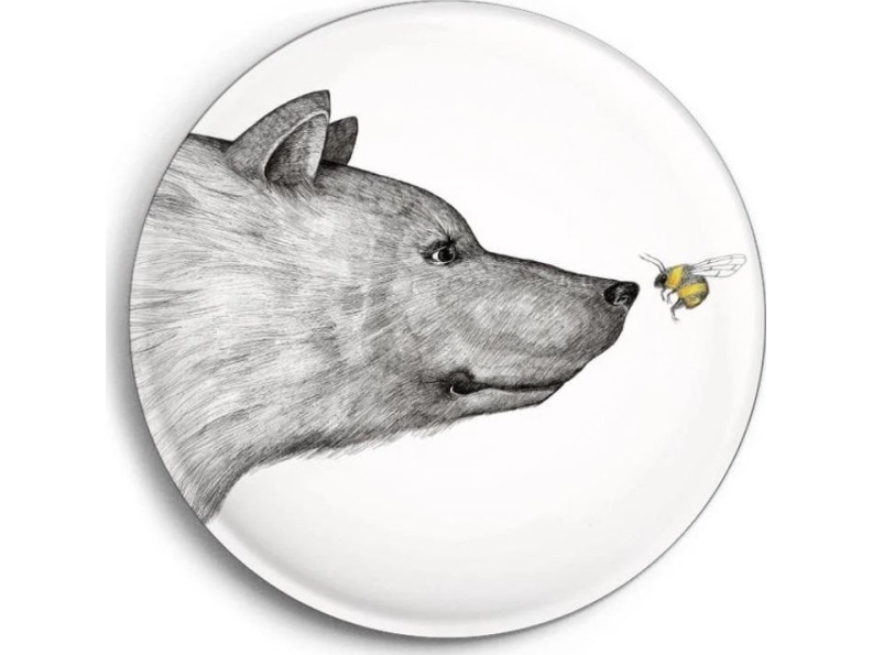 Bären- Und Bienenmagnet