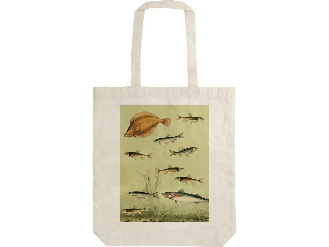 Puuvillapussi STBAG 64 Nordic Fish Shedding