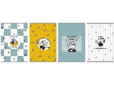 Notebook A5/60K ternet Minions (5 stk.)