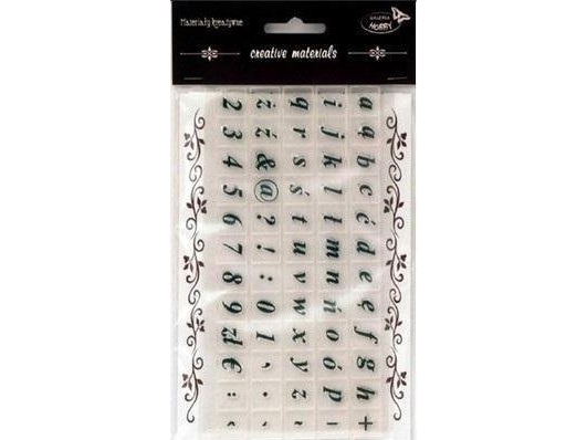 Kreative stempler alfabet