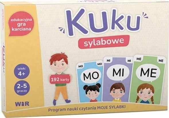 Syllable Kuku Educational Card Game For Children