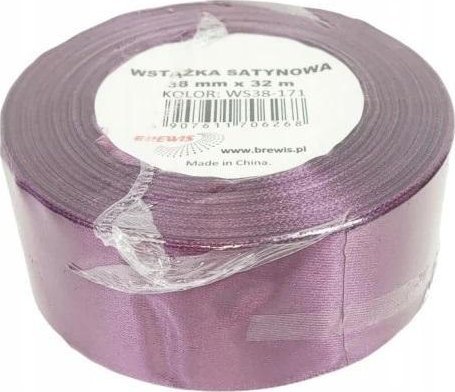 Pflaumenfarbiges Satinband 38Mm X 32M