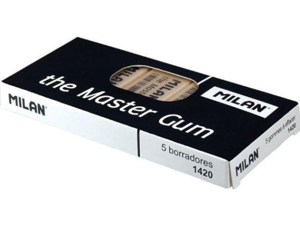 Breadboard Eraser 1420 Master Gum (5Pcs) Milan