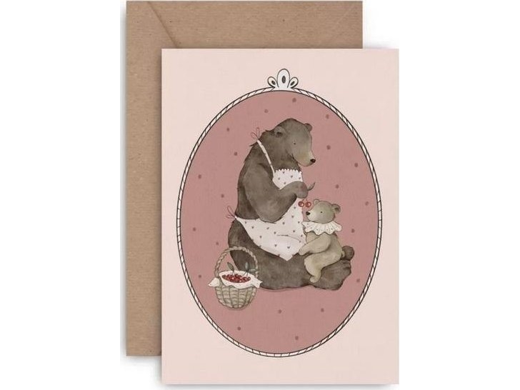 Karnet Mama - Mommy Bear