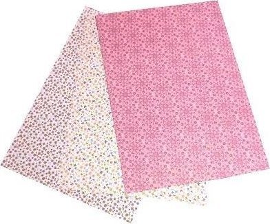 Karton obustronny 300g 24x34cm 3 ark MIX