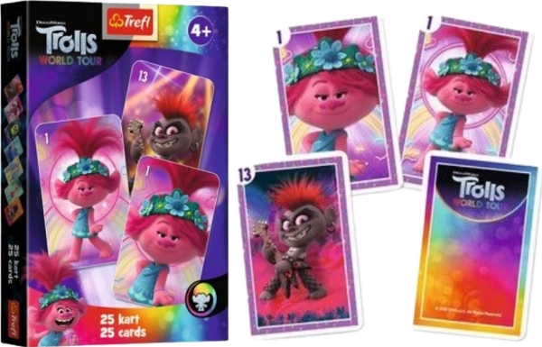 Trefl Cards Memory Game Trolls World Rour Trefl