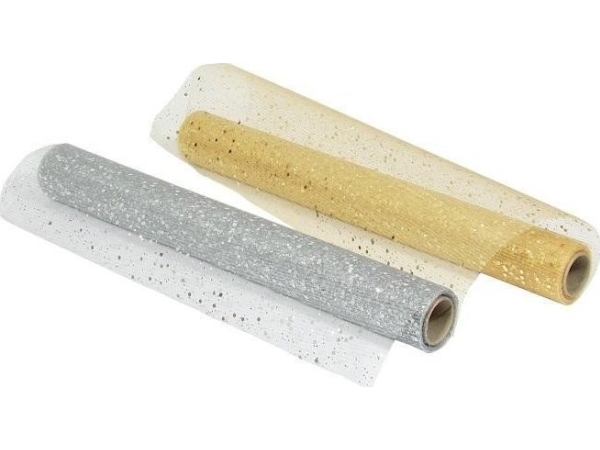 Dekorative Walze Gold + Silber