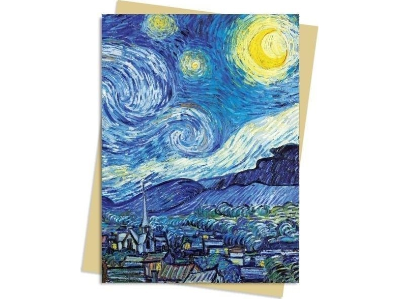 Billet B6 Stjerneklar nat Vincent van Gogh