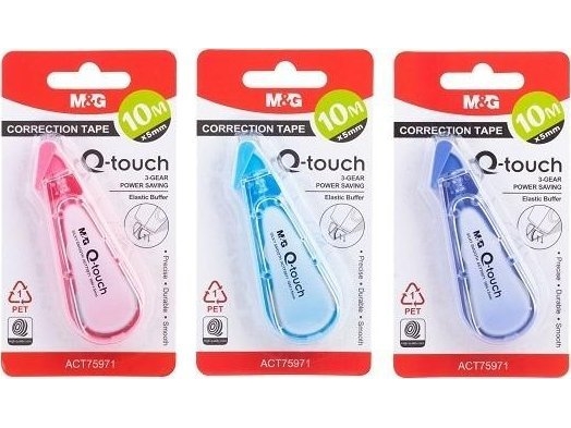 Korektor w taśmie Q-Touch 10mx5mm mix