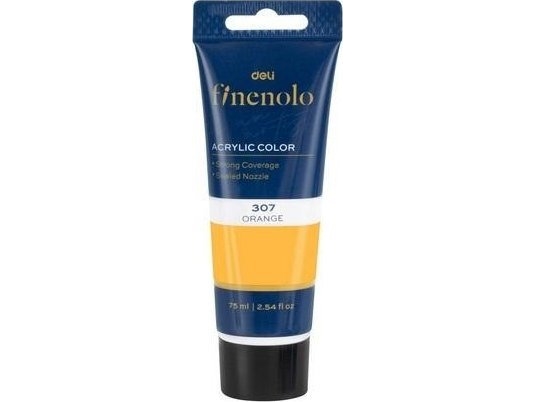 Acrylfarbe Finenolo 75Ml Orange Deli