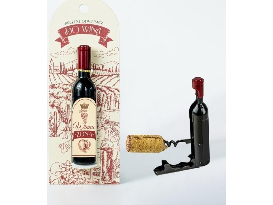 Otwieracz do wina korkociąg - Winna żona