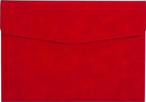 A4 505 konvolutmappe rød