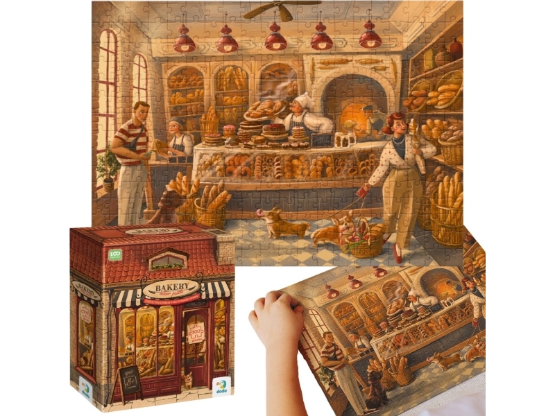 Dodo Puzzle "Bäckerei" 300 Teile Puzzle Für Kinder Und Erwachsene