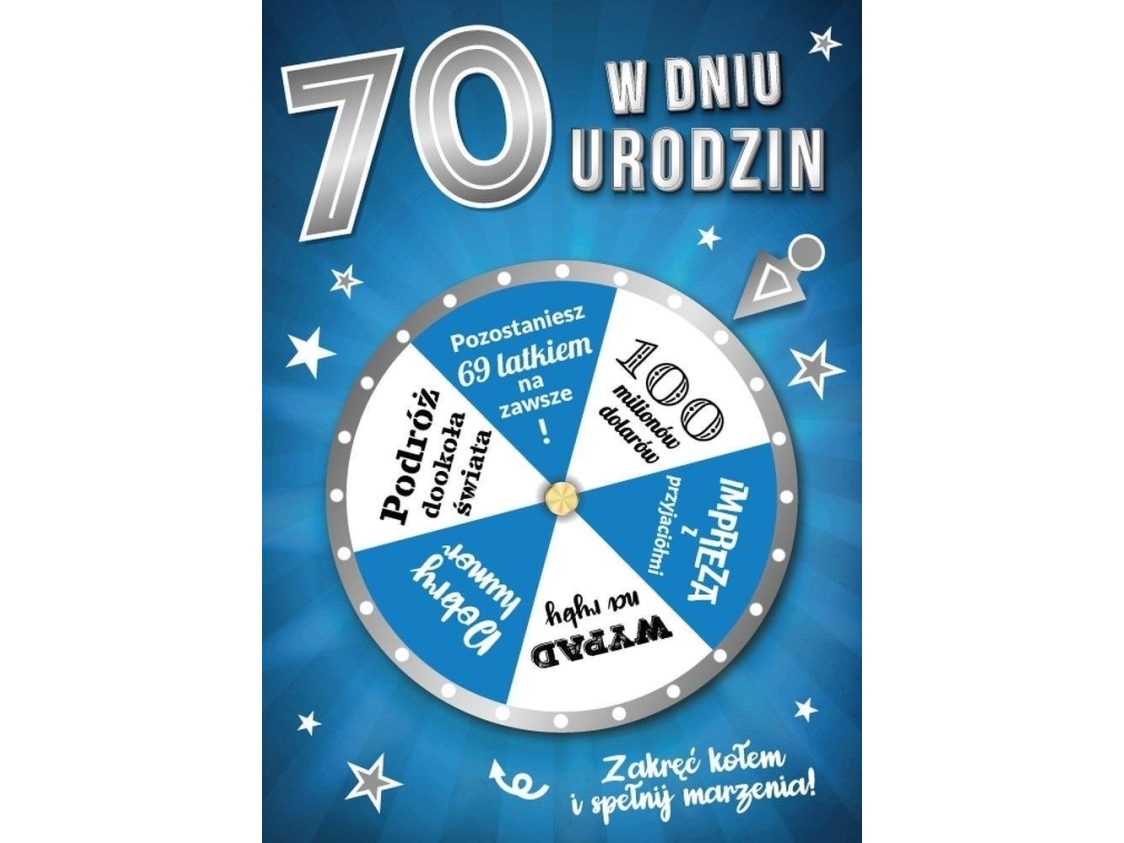 Geburtstagskarte 70