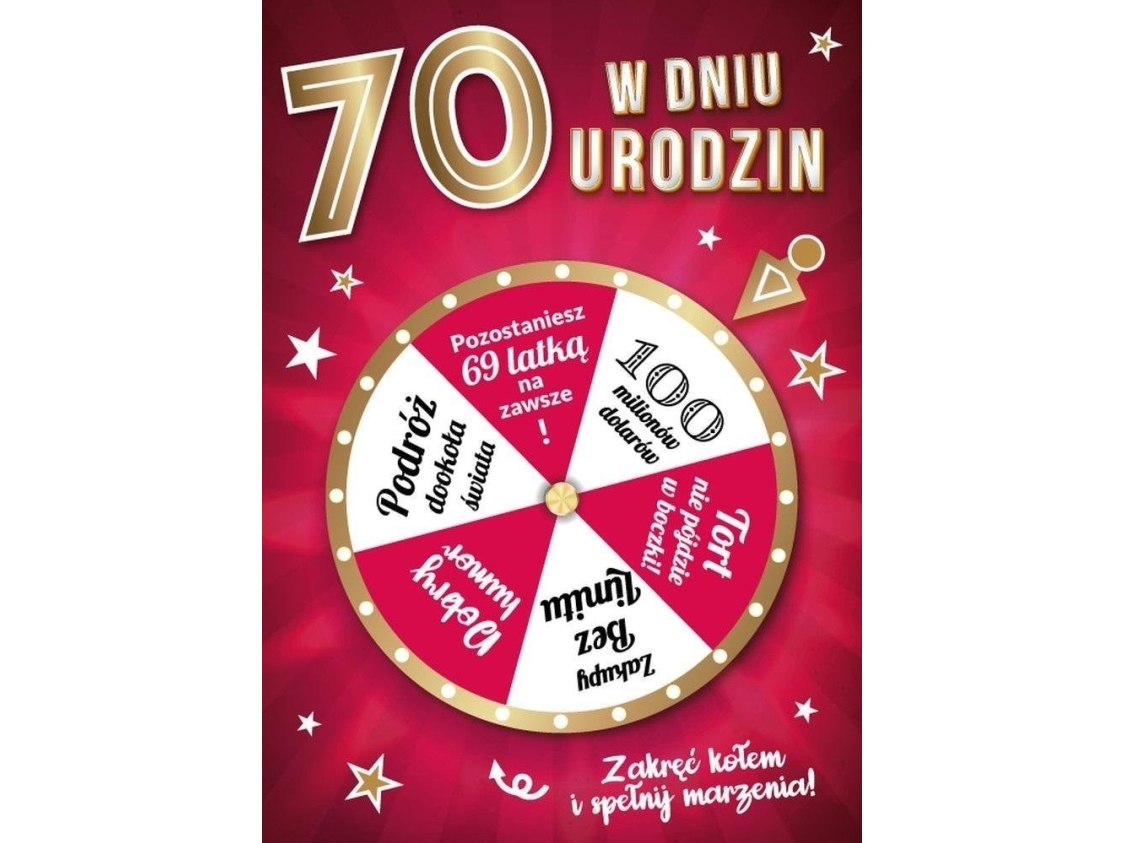 Geburtstagskarte 70