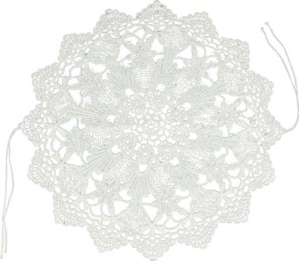 Durchbrochene Korbserviette Mit Bändern