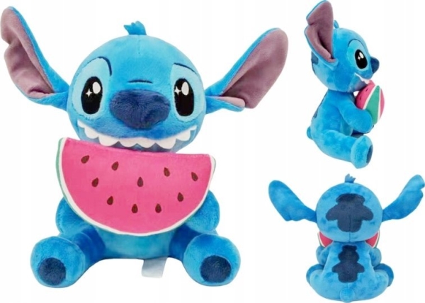 Simba Pliušinis žaislas Disney Stitch Watermelon, mėlynas, 25 cm