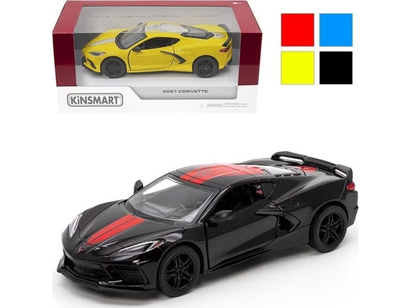 Corvette med 1:36-utskrift | Leksaker - Bilar och andra fordon - Leksaksbilar | GameStuff