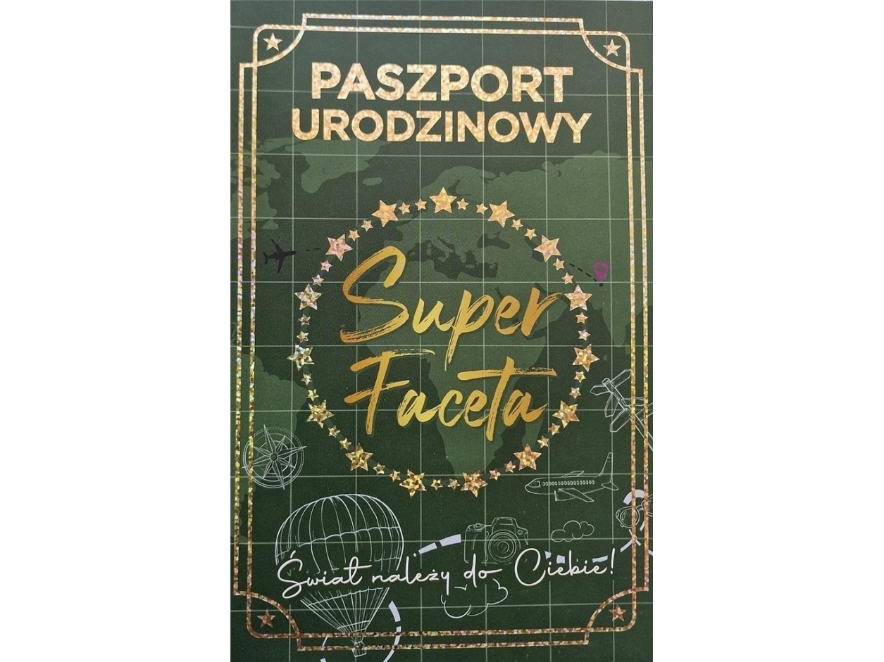 Kort Til Fødselsdag – New Passport Til Mænd