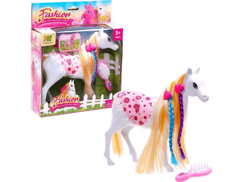 Horse With Mane For Braiding Hwa1165504