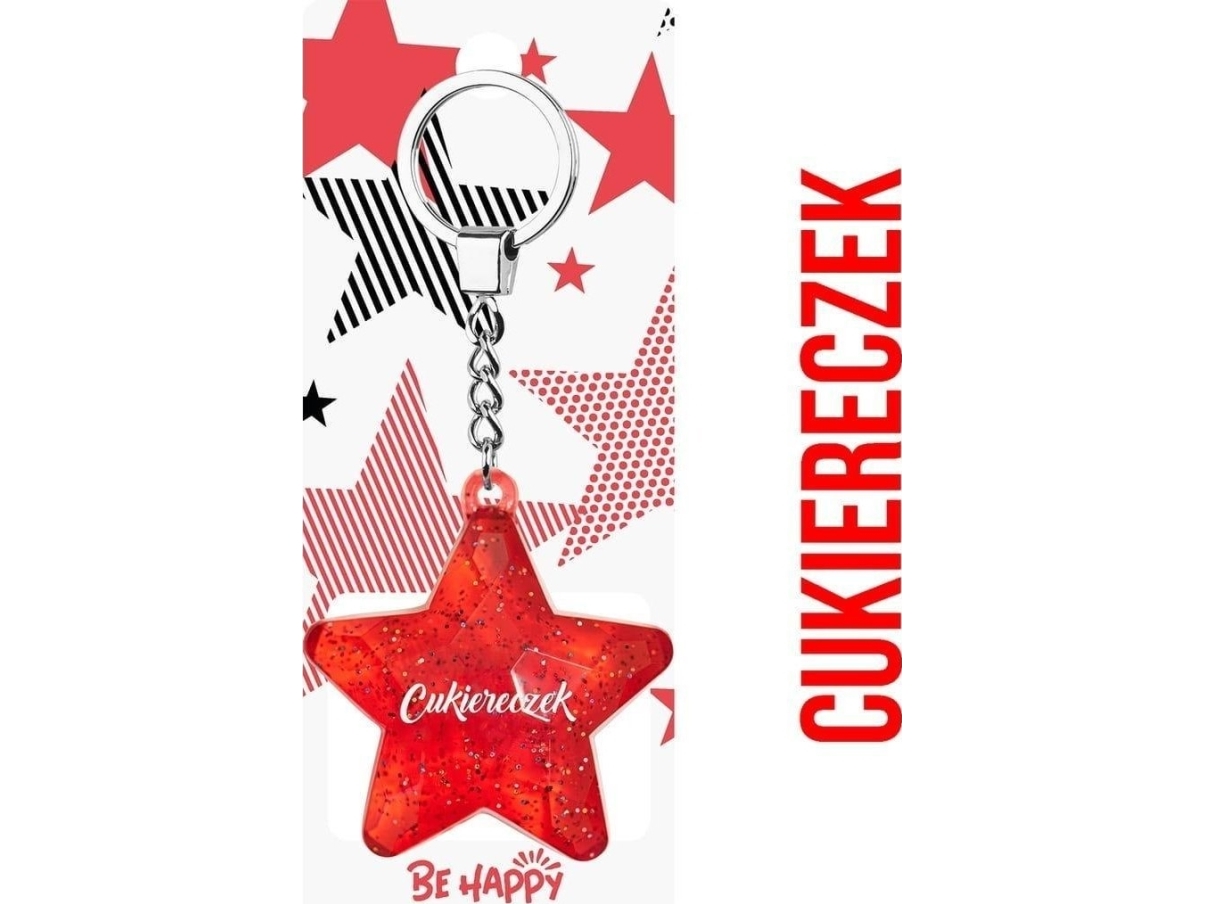 Schlüsselanhänger Candy Star