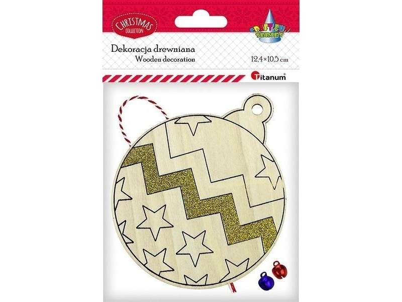 Hängande träkulor 104x126mm | N - A | GameStuff