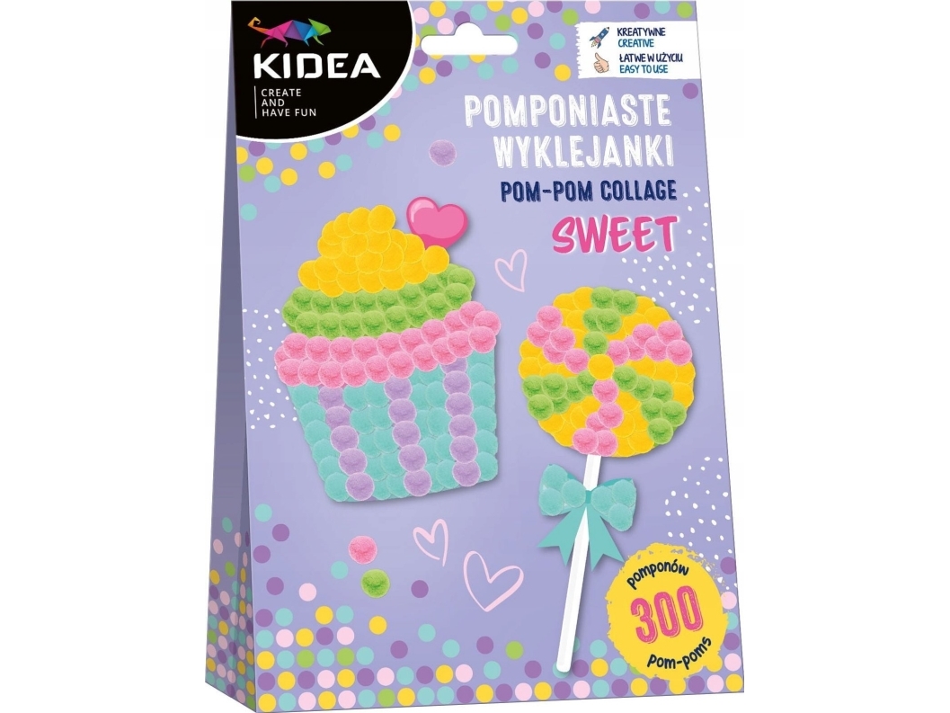 Sweet Kidea Pom-Pom Sticker