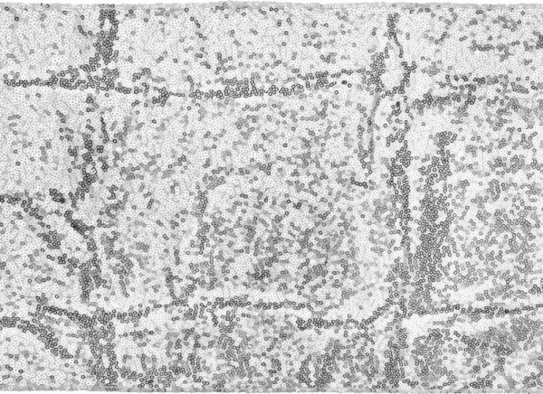 Silberner Pailletten-Läufer 0,3X5m