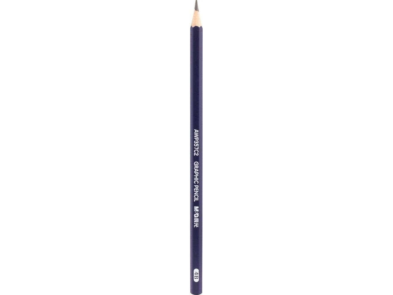 Künstler-Sechseck-Bleistift 4B (12 Stück) M&Ampg