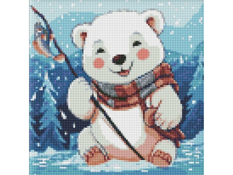 Diamond Mosaic - Winter Catch 30X30cm