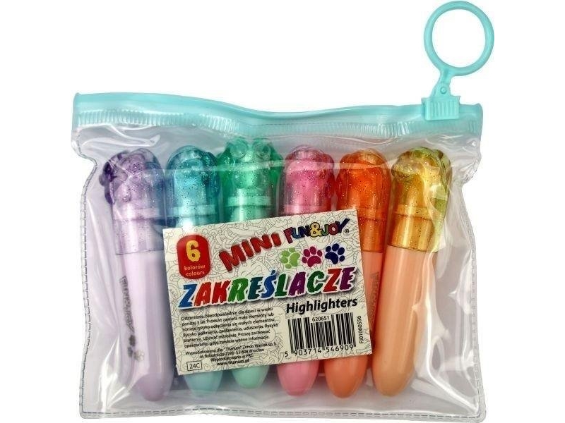 Mini-Highlighter 6 Farben