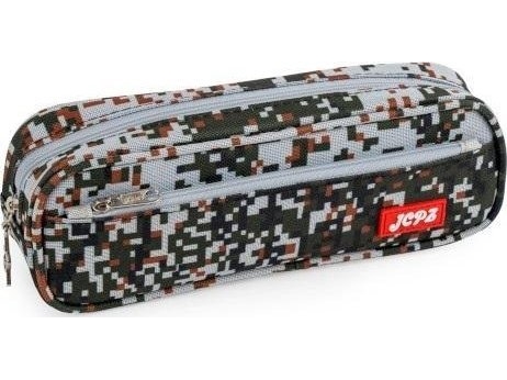 Federtasche Camo 2 Grau