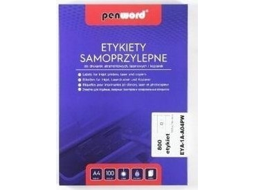 Selbstklebende Etiketten A4/100K 8X105x74mm