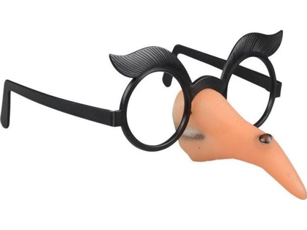 Hexennasen-Brille